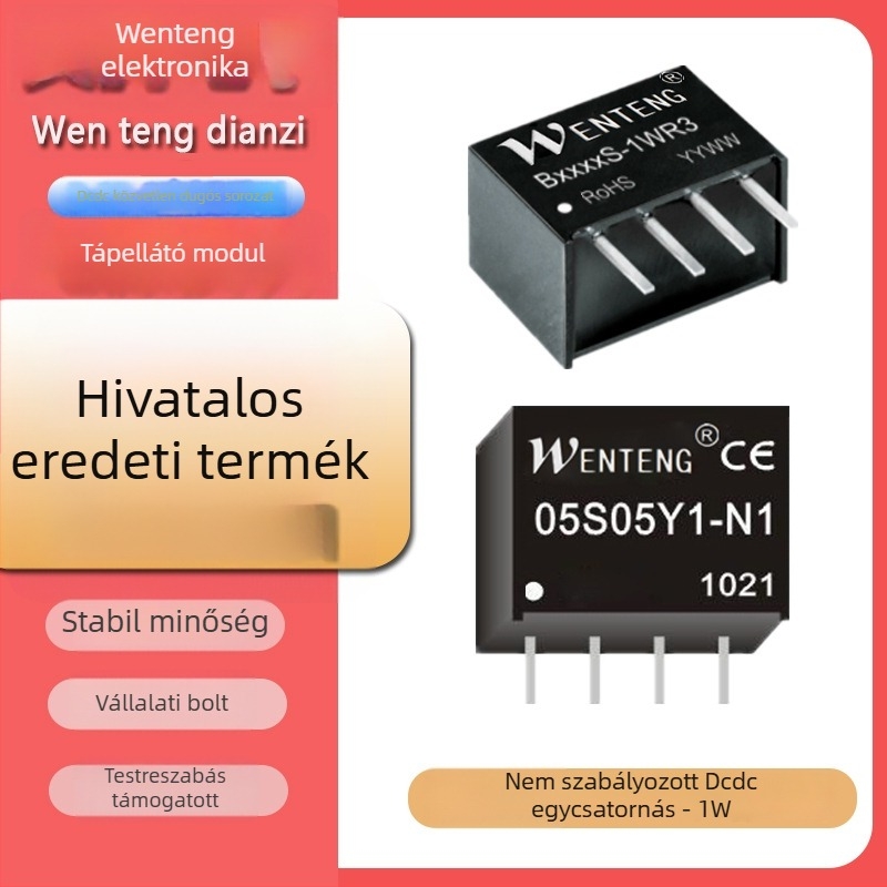 DCDC tápegység modul B0505M-1W az automatizáláshoz és műszerekhez - 1W, ANSJ/WENTENG