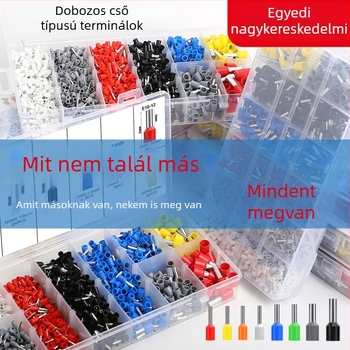 VE csőtípusú vezetékterminál, réz csatlakozó