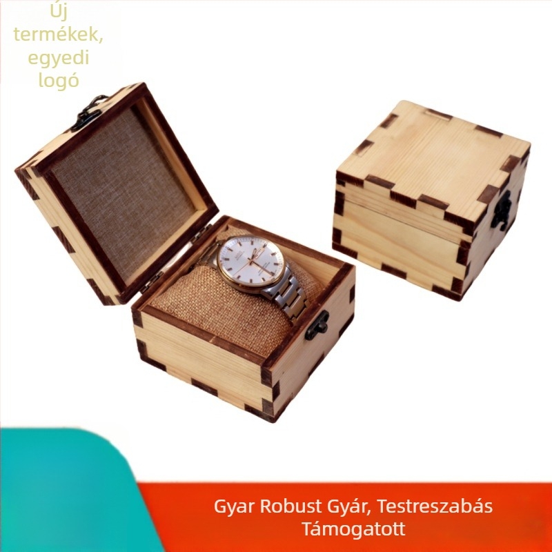 Fából készült ékszerdoboz ékszerek csomagolására (Anyag: Fa; Csomagolás típusa: Doboz; Márka: With Love)