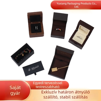 Yuxiang órás- és ékszerdoboz személyre szabott logóval – Papír/karton doboz ékszer csomagoláshoz