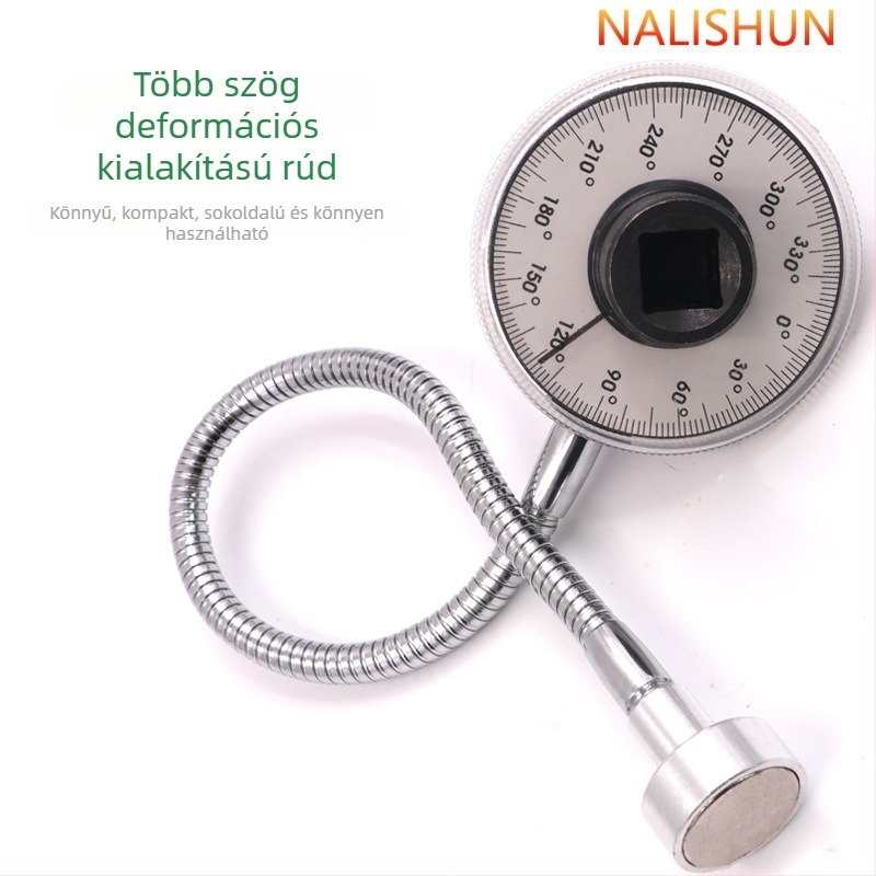 Pointer Torque Angle Gauge - ötvözött acél, 260 g, kártyás csomagolás, There Shun