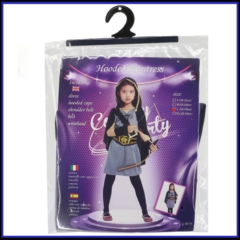 Gyerekek Halloween Cosplay jelmez — virágos minta, Spandex anyag, fő anyag 65, G-0174 vadász jelmez lányoknak