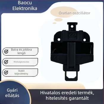 Kvarc mozgású óras pendulum alkatrész, műanyag ház, modern minimal stílus, csomagolás 300 darab