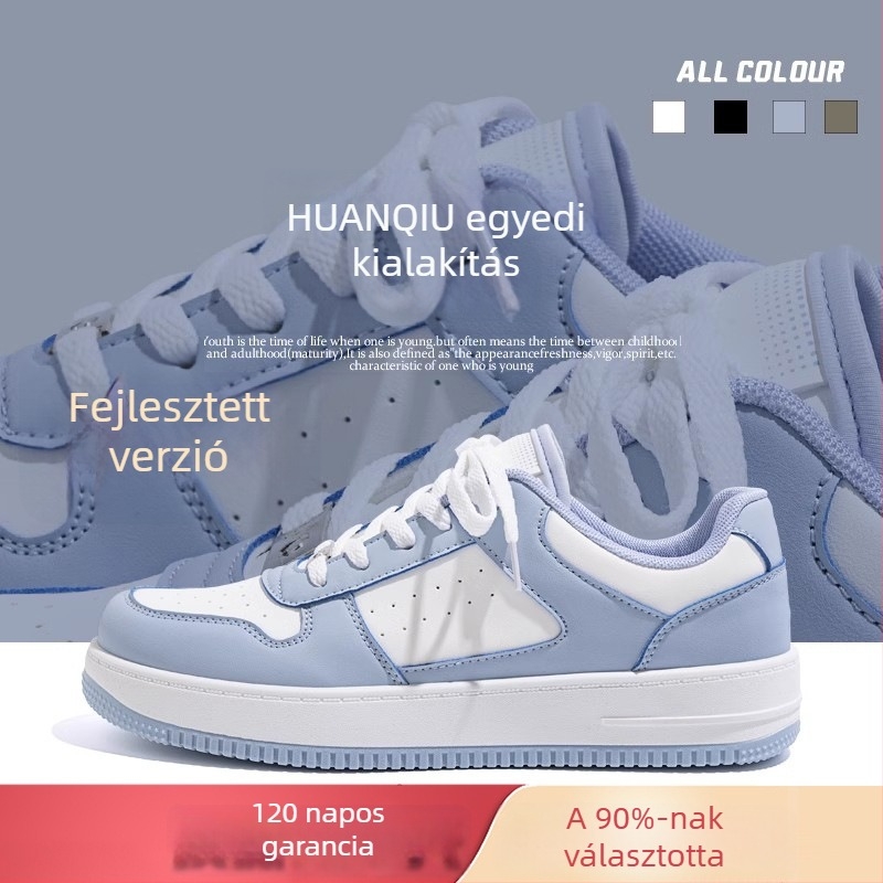 Magasságot növelő sneakers uniszex, műbőr felsőrész, plüss belső, fűzőzárás, injekciós formájú talp