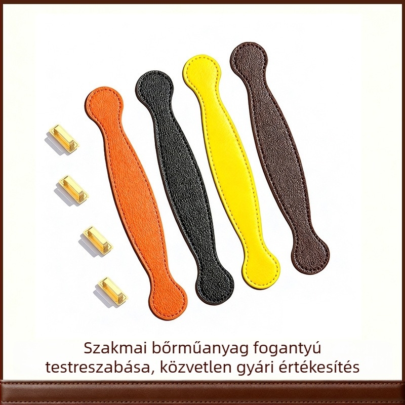 Patinált bőrből készült vállpánt, multifunkcionális, városi minimalista stílus, személyre szabott logó, 2023 tél