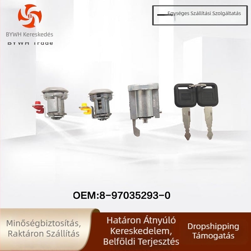 LUGA Autóbeindító zárhenger, 8-97035293-0, 100P600P-hez, jogosult magánmárkával