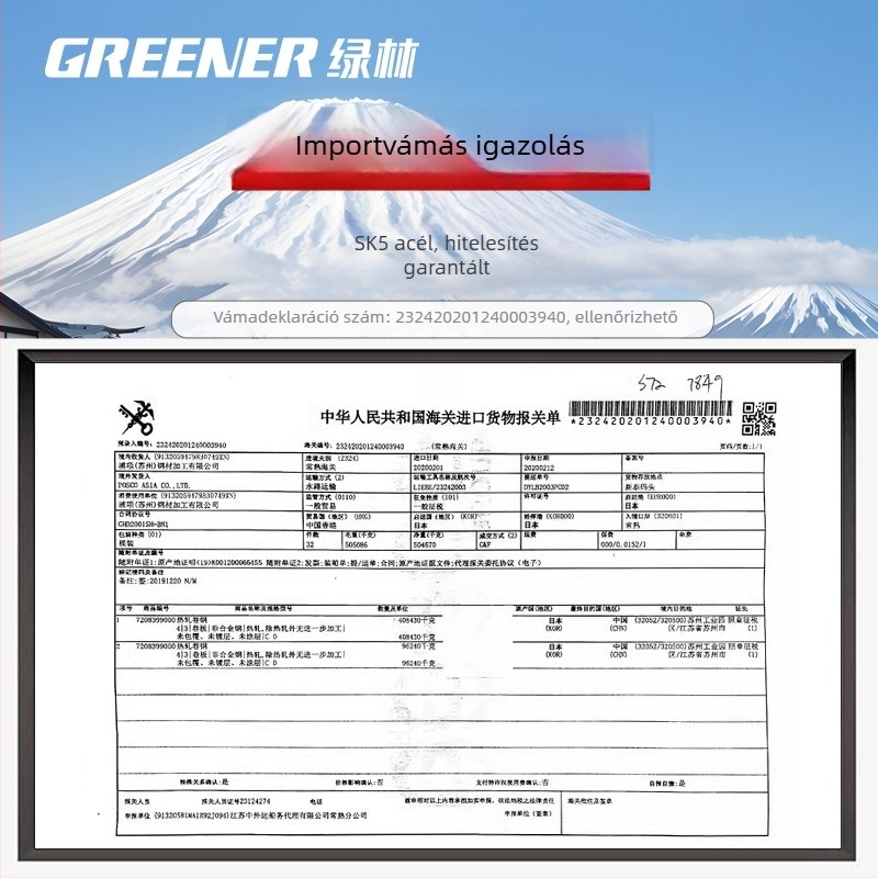 SK5-ös acél gyümölcsfa metszőolló – kertre használható