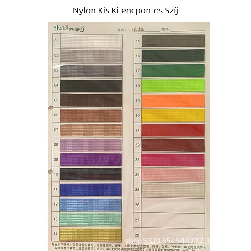 Nylon szövött heveder hátizsákokhoz, táskákhoz és kiegészítőkhöz