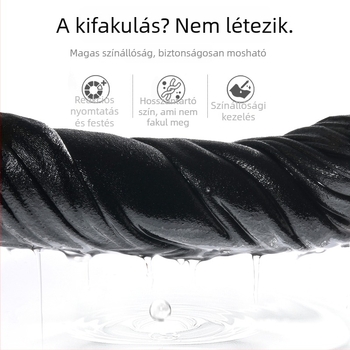 Férfi fleece-béléssel készült őszi–téli sportnadrág, lazán szabott, 100% pamut, középső derekú, húzózsinóros zárás