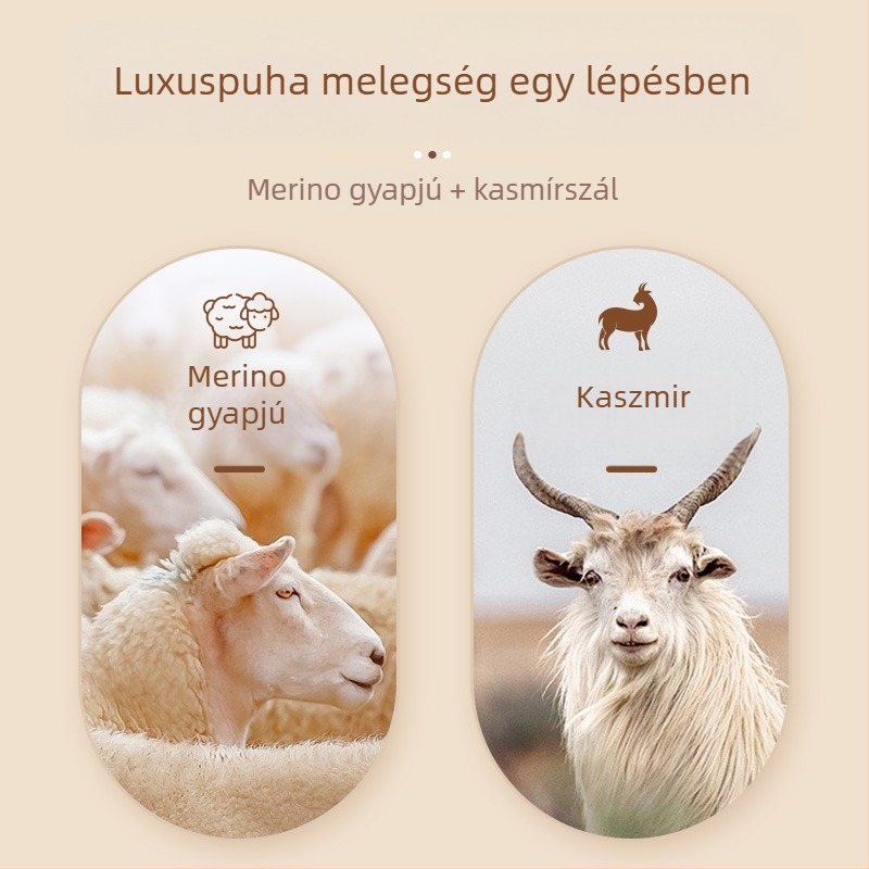 Uniszex gyapjú nadrág fleece-béléssel téli meleg, magas derék, karcsú szabás, velúr kötött