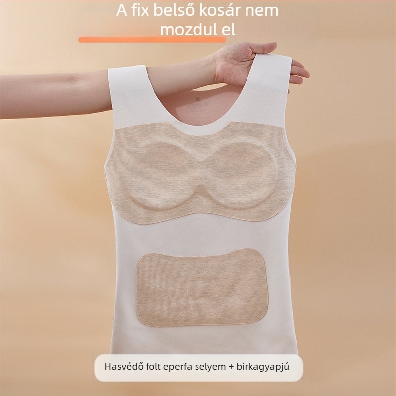 Derong fleece-öltözetes meleg mellény tinédzser lányoknak, pulóver-stílusú, kerek nyakú, kétszintes, poliészter, egyszínű vagy anime mintával
