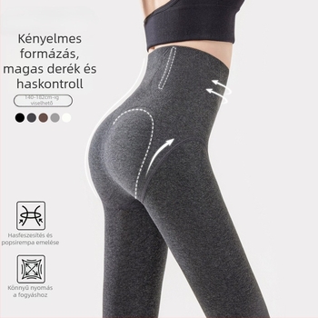 Női pamut alapú harisnya, magas derekú, formázó hatás, vastag fleece bélés, hosszabb verzió