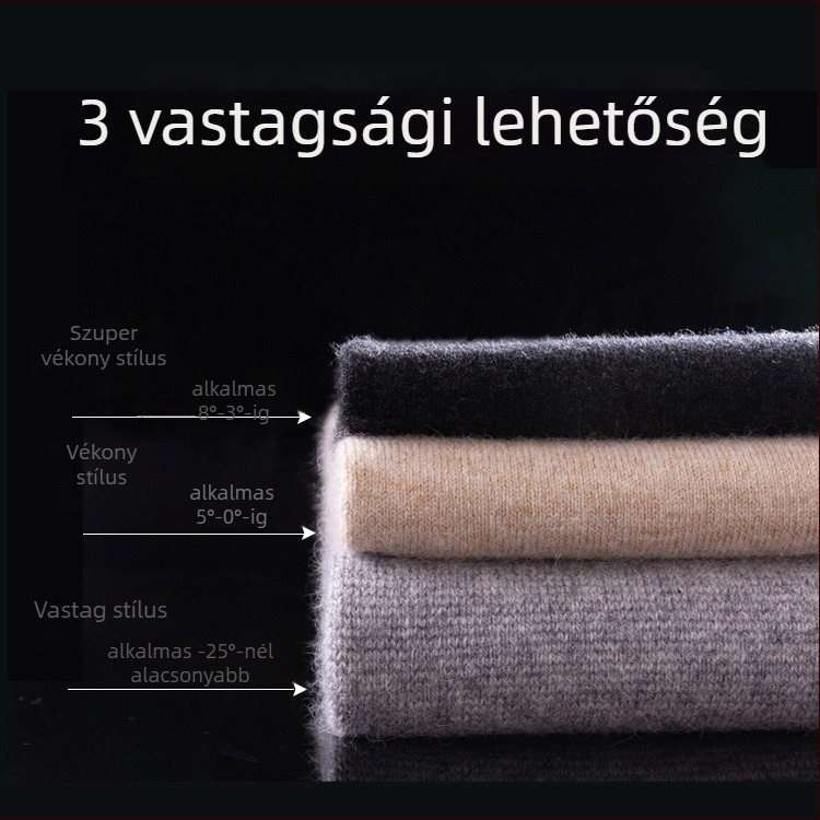 Kasmír nadrág férfiak és nők számára, vastag és meleg, teljes hosszúságú, egyszínű, egy rétegű gyapjú