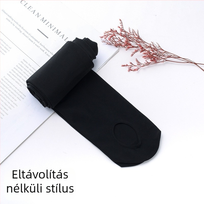 Nylon harisnya talpnyílással a lábfürdőhöz, vékony tavasz-nyár, szexi stílus