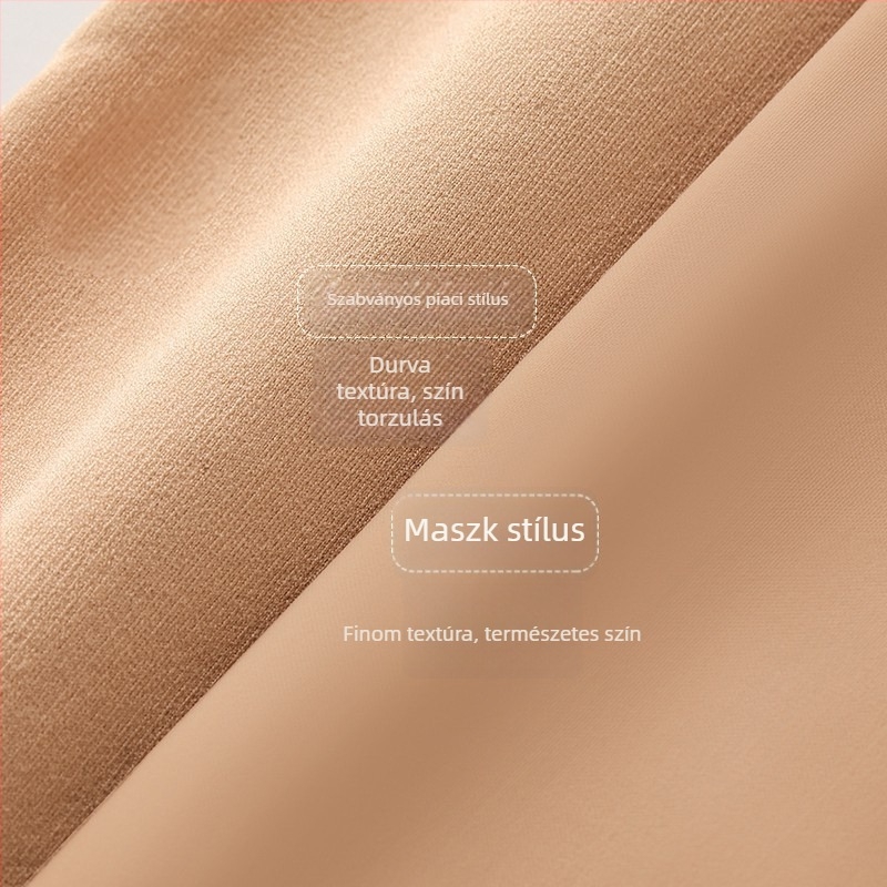 Fekete bőrhatású, részben átlátszó harisnyanadrág fleece béléssel, őszi-téli szezonra
