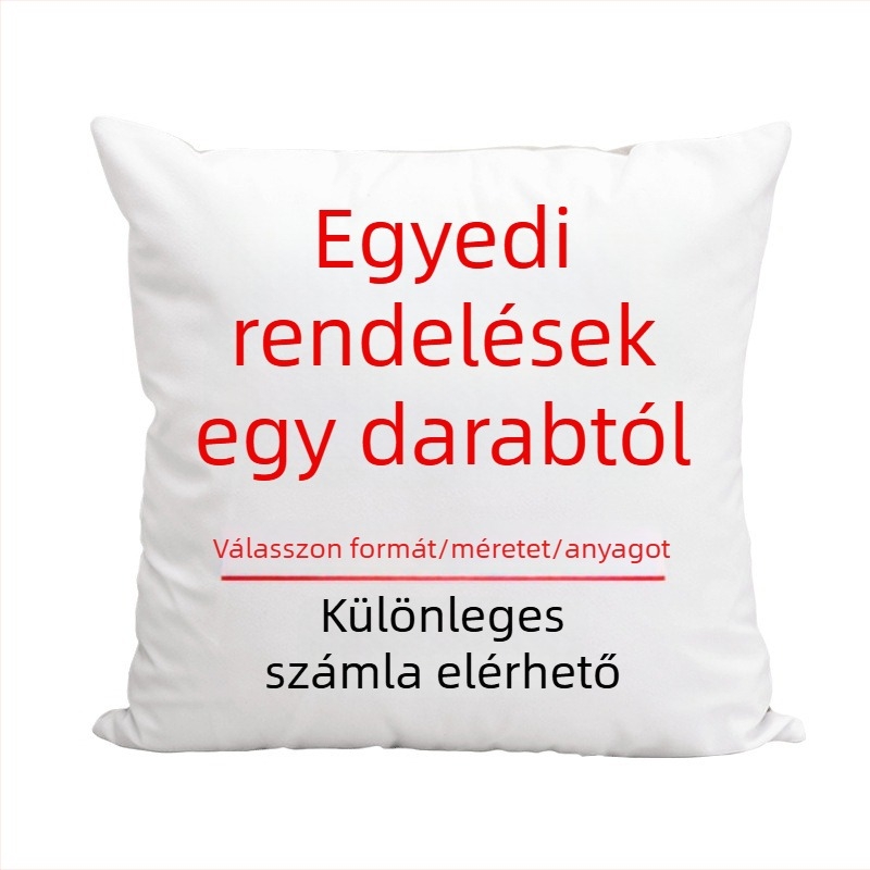 Céglogóval testreszabott párnák, plüssjátékok, háziállat párnák, különleges formájú párnák és fényképes párnák