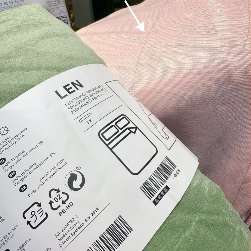 Gumis lepedő, poliészter, sík szövés, reaktív nyomtatás és festés, GSM 500-800, modern minimalista stílus