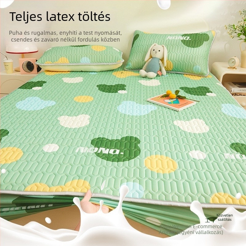 Ágytakaró Ice Silk anyagból, egyszínű mintázat, reaktív festés, teljes fedettség, cikkszám F989776HM5SSTH