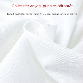 Ágyvászon poliészterből, twill szövés, egyszínű minta, modern minimalist stílus