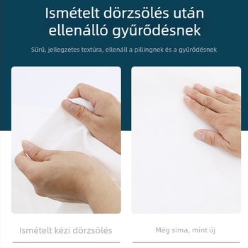 Ágyvászon poliészterből, twill szövés, egyszínű minta, modern minimalist stílus