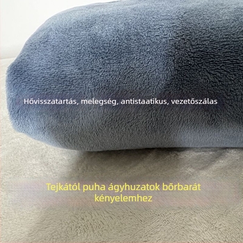 Tej velúr ágyneműhuzat - bolyhosított, mintázat: egyszínű, reaktív festés, súly alatt 300 g