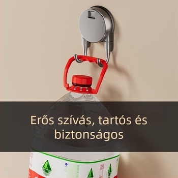 Kétkampós szívófejes papírtörlő tartó — többfunkciós a fürdőszobában, a konyhában és a WC-n
