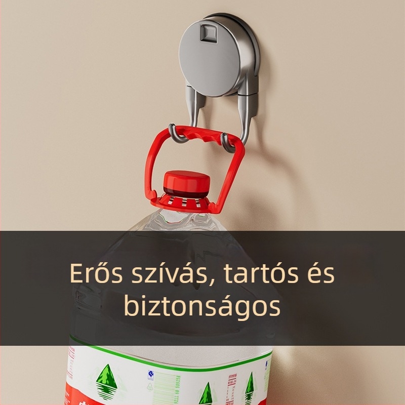 Kétkampós szívófejes papírtörlő tartó — többfunkciós a fürdőszobában, a konyhában és a WC-n