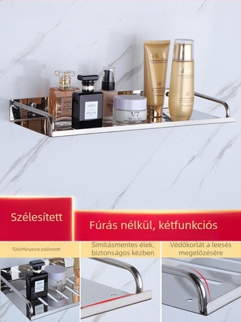 Rozsdamentes acél tárolópolc, modell 0585, EU CE tanúsítvány, kínai stílus.