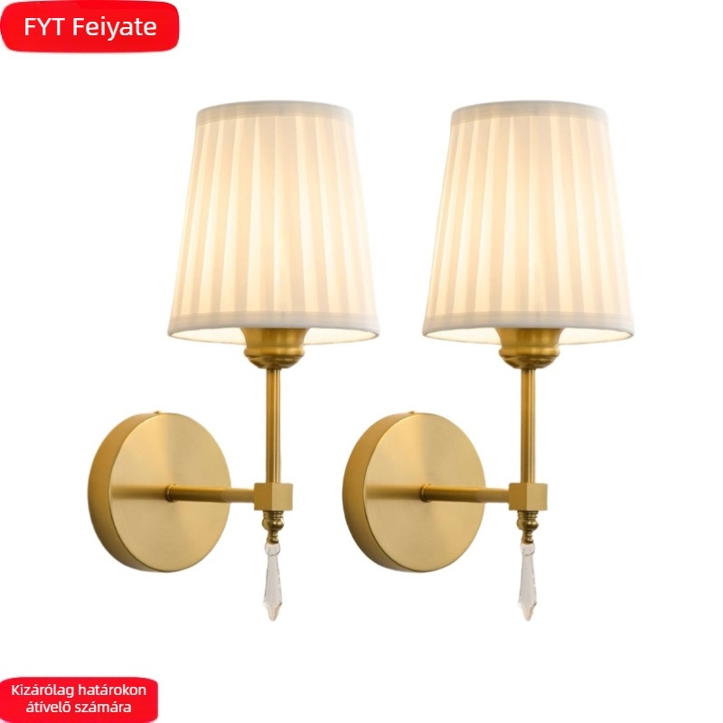 Fali lámpa vezeték nélküli töltéssel | vászon árnyékoló, E27 foglalat, feszültség ≤36 V, újratölthető izzó mellékelve