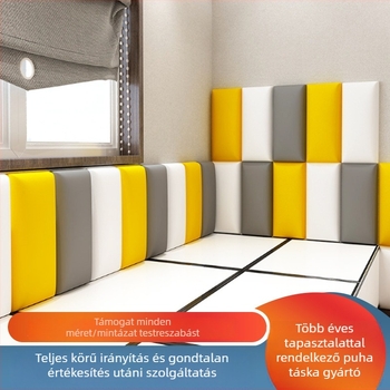 Háttér puha falpanel – Anyag: textil; Stílus: modern egyszerű; Mintázat: egyszínű; Testreszabható