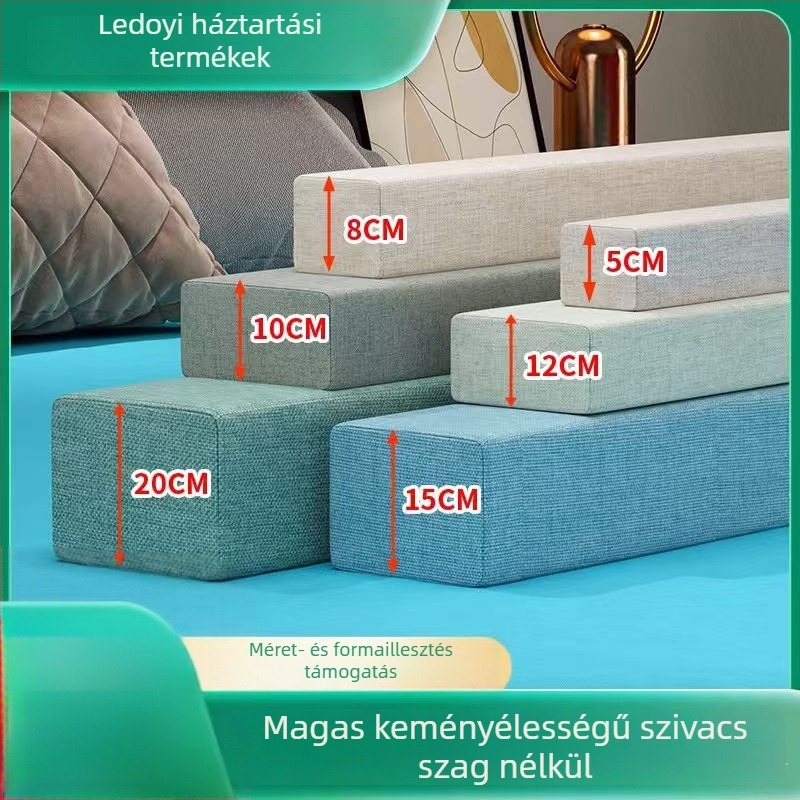 Ágyréskitöltő csík – hosszú összekötő csík ágyak között, babaszoba kiegészítő, puha matracvédő, modern minimalista stílus, tájkép mintázat, testreszabható