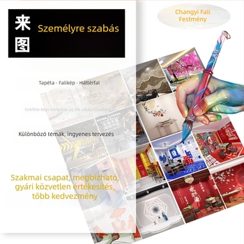 Fali tapéta, vintage stílus, selyem anyag, nedvességálló, termékkód 021