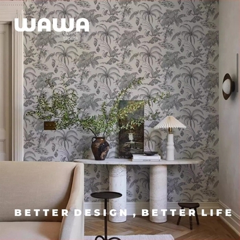 Fali burkolat | Modern minimalista selyem tapéta, Meifu murals, kód Gj00250401, Kína