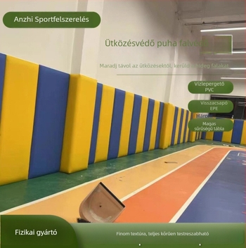 PVC falvédő puha zsák sportcsarnokokhoz — modern minimalist stílus, testreszabható, kereskedelmi helyiségekhez