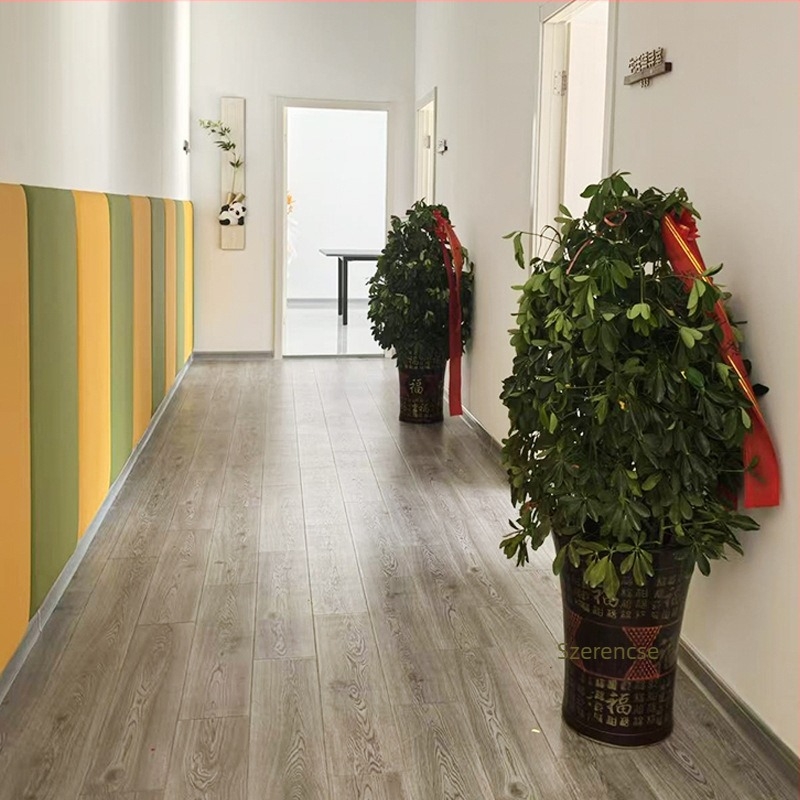 Óvodai falvédő, puha párnázott panel, öntapadó, ütésvédő, egyszínű minta, testreszabható