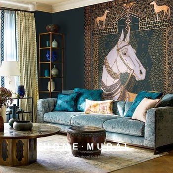 Amerikai stílusú tapéta – foltálló, kémiai rostokból, 3 réteg, Termékszám 45