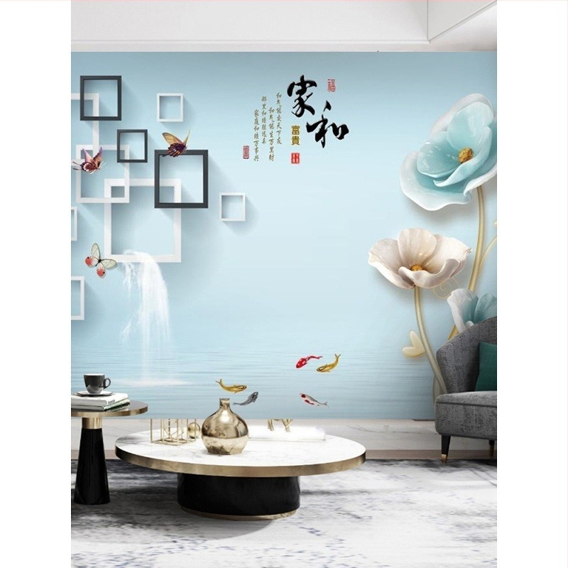 Öntapadós 3D seamless falikép-tapéta a nappaliba – modern minimalist stílus, selymes anyag, foltálló