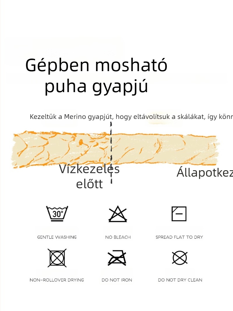 Baba alvózsák Merino gyapjú és Lenzing Tencel külsővel, géppel mosható; töltet: gyapjú + regenerált cellulóz rost; bélés Shea; külön láb rész; egész éves használatra; 0–6 éveseknek
