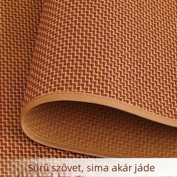 Jégselyem viszkóz ágymatrac kollégiumi szálláshoz, kétoldalas jacquard szövés, alkalmas csecsemőknek és gyerekeknek