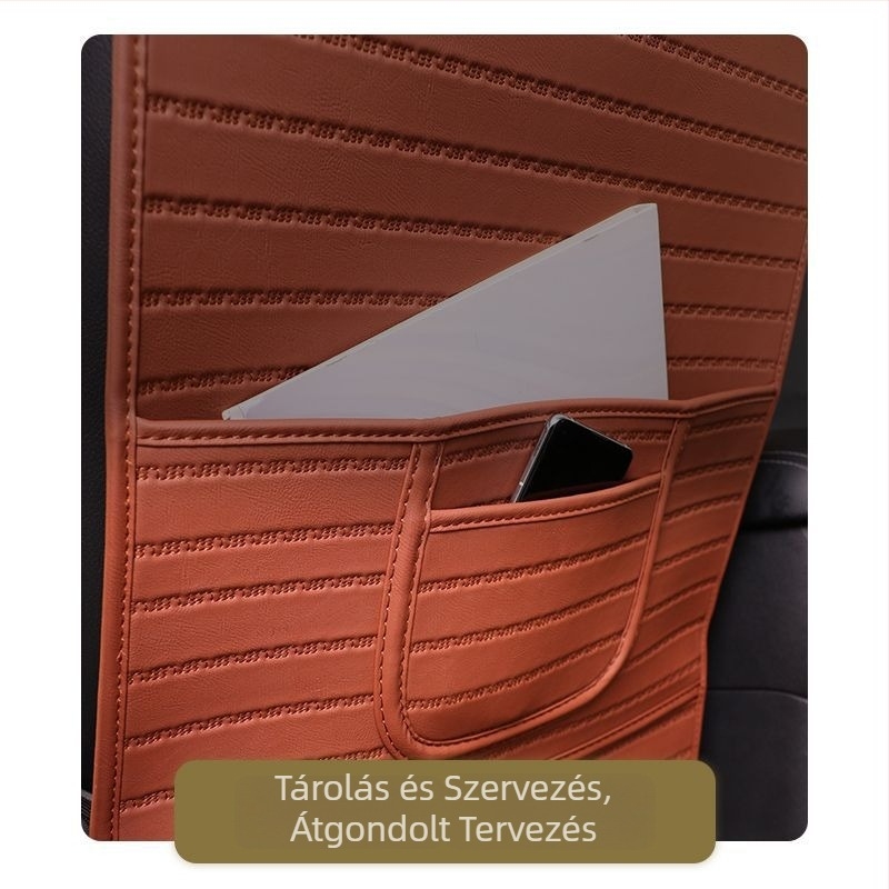 Univerzális autó hátsó ülésvédő — szennyeződés elleni, karcolások elleni, kopás elleni, logóval testreszabható