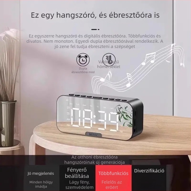 Iskolásoknak szóló ébresztőóra, multifunkcionális okos elektronikus óra
