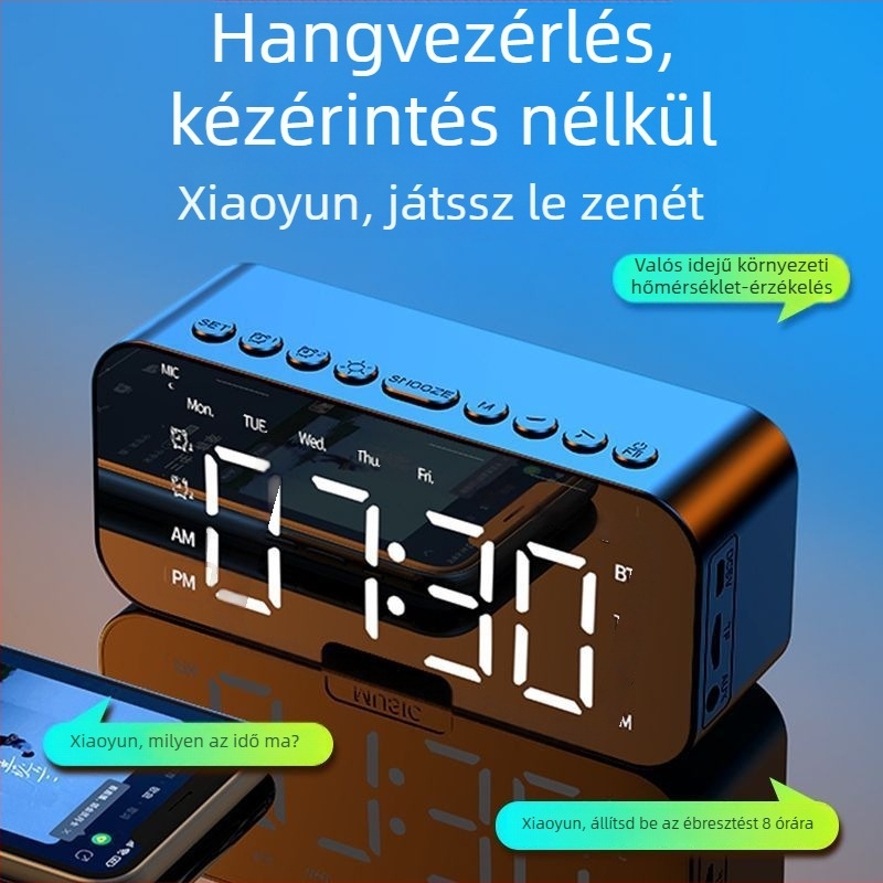 Iskolásoknak szóló ébresztőóra, multifunkcionális okos elektronikus óra