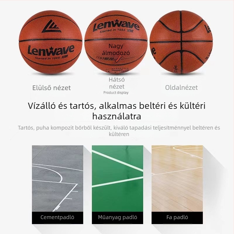 Langwei TPU beltéri és kültéri, kopásálló klub kosárlabda