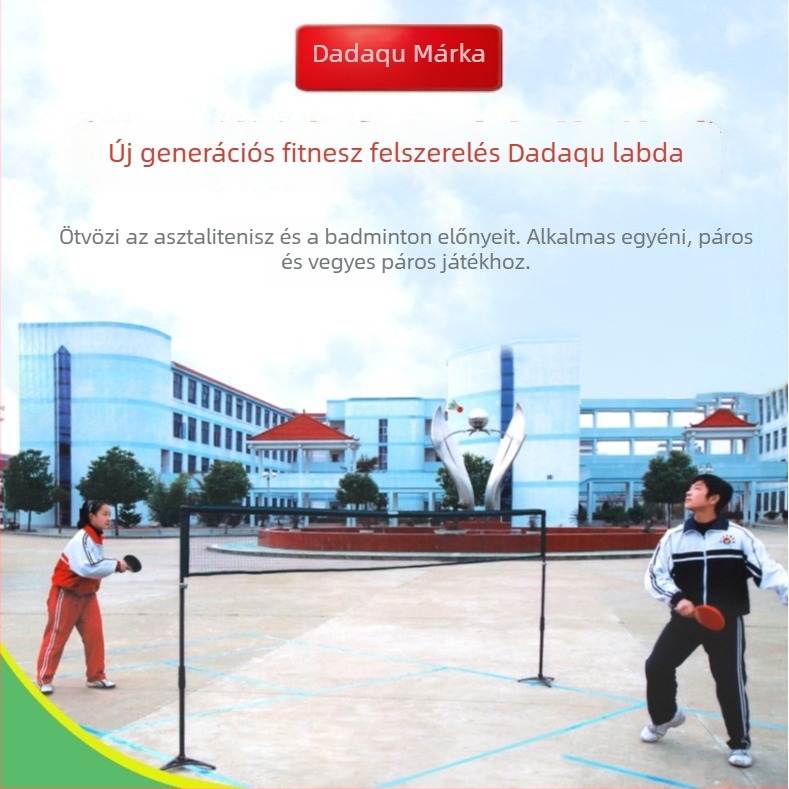 Dada asztalitenisz ütő: Basswood penge, anti-glue gumi, közvetlen ütés; tartalmaz Tat ball, dupla labda és egy labda
