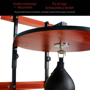 Leopard Sports PU lógó edzőberendezés bokszhoz — reakciós sebességű labdás edzés, anyag PU, stílus lógó, licencelt magáncímke