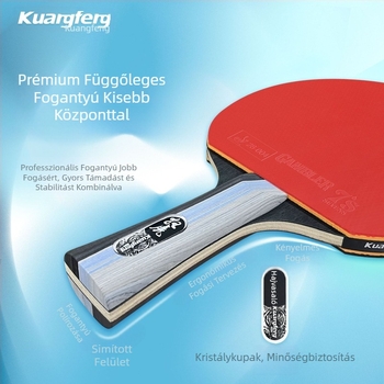 Gale asztaliteniszütő, poplar penge, anti-adhéziós gumi, kétoldalas, egyenes nyél