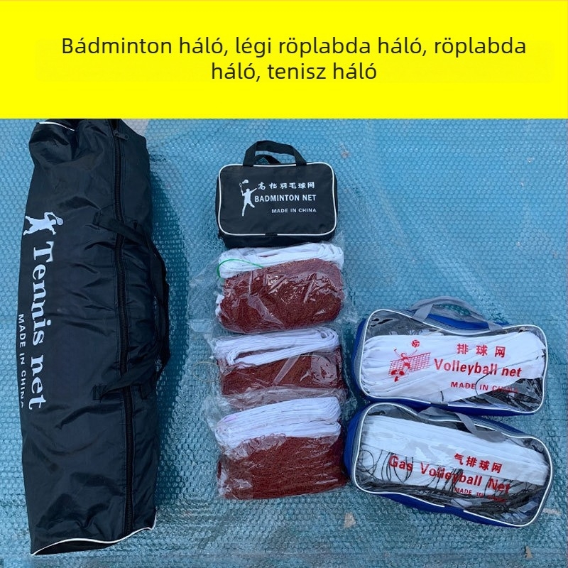 Xin Aorui nylon tollaslabda- és teniszháló, hordozható, testreszabható feldolgozás, márka Xin Aorui