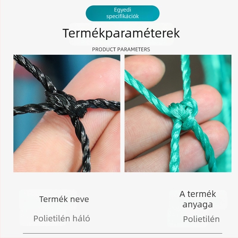 Kötött polietilén háló sportpályákhoz, golfhoz, farmokhoz és síközpontokhoz – védelem