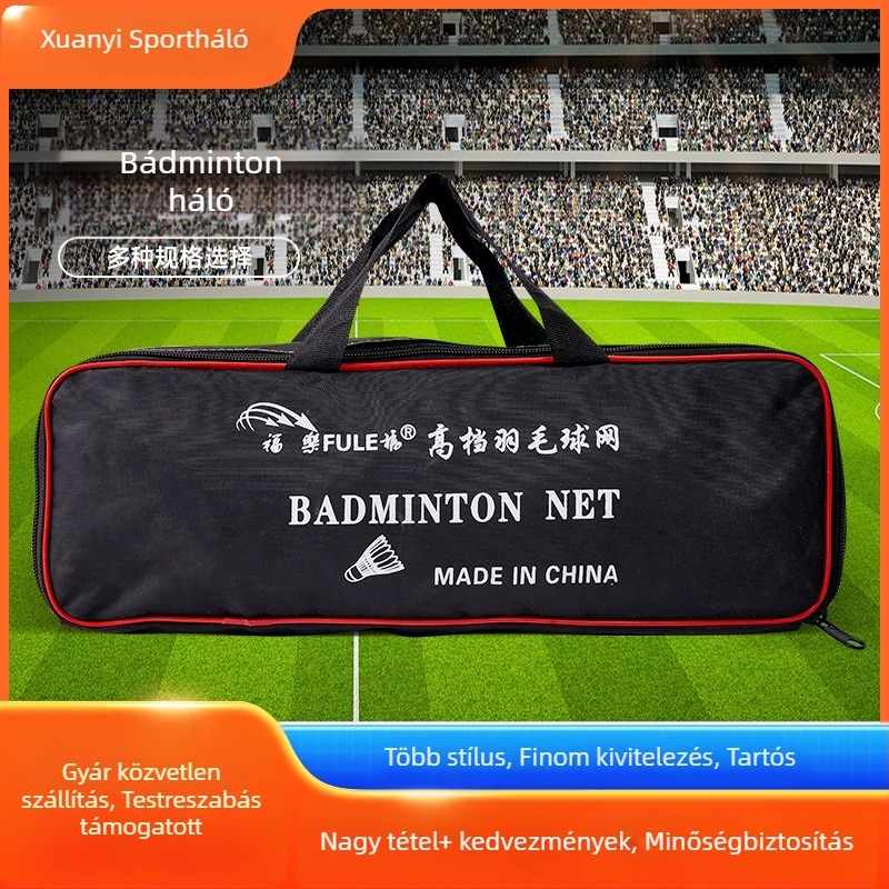 Badminton hálóváz – Xuanyi márka; szabvány háló; anyag: egyéb; badminton oszlopokhoz; általános használat