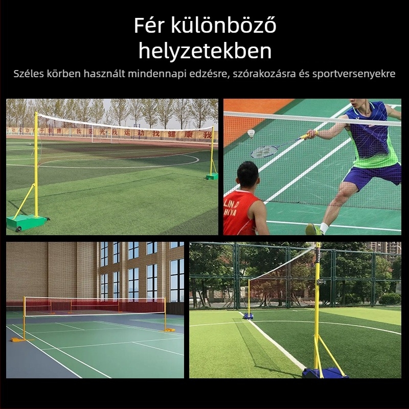 Badminton hálóváz – Xuanyi márka; szabvány háló; anyag: egyéb; badminton oszlopokhoz; általános használat